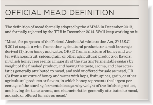 official definition of mead