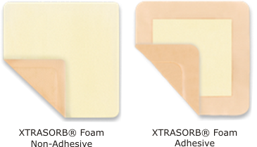 xtrabsorb foam for medium exudate wounds