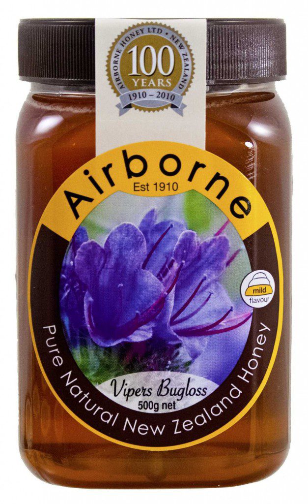 jar of vipers honey fro airborne
