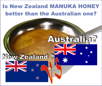 new zealand manuka honey vs australian manuka honey