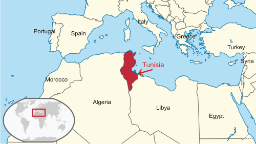 where is tunisia