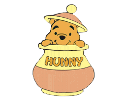winnie likes honey