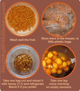 seabuckthorn and honey to boost immunity system naturally