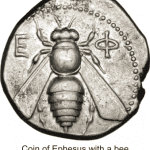 bee coin from Ephesus, Ancient Greece