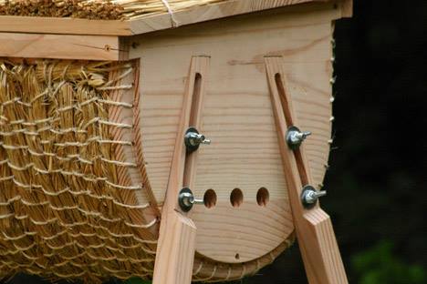 detail of cradle hive