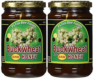 Buckwheat honey available on Amazon