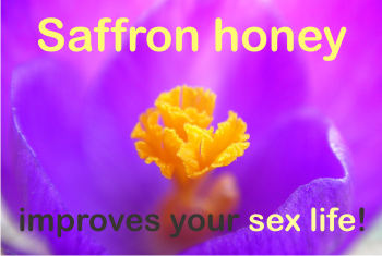 What is saffron honey? One tasty honey good for sex life and so much more!