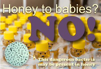 Why can’t you give honey to babies?