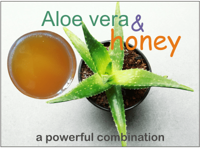 aloe vera honey health benefits