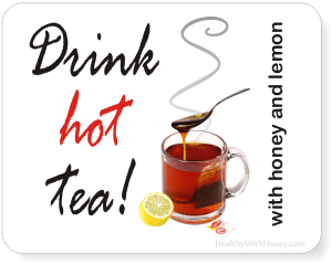 hot tea does not spoil honey