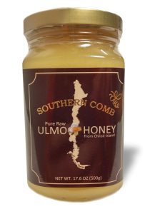 jar of ulmo honey from Chile 