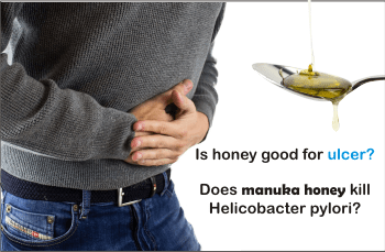 does manuka honey kill h pylory