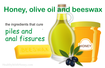 can honey cure piles