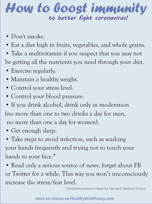 how to boost your immune system to fight coronavirus