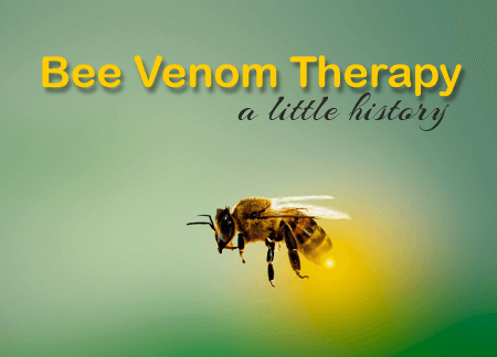 A little history of bee venom therapy