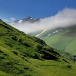 mist in Anzer Plateau