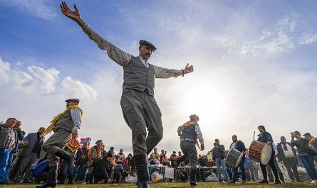 Dancing at the Anzer Plateau Festival